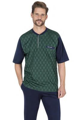 Pierre Cardin Erkek 3'lü Jakarlı Pijama Takım, Çeyizlik Pijama Takım, Kutulu Gönderim, %100 Pamuklu - 4