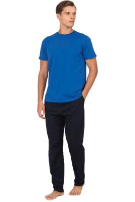 Pierre Cardin Erkek Pijama Takımı %100 Pamuk Kısa Kollu – Rahat Kesim - 5