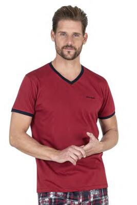 Pierre Cardin Erkek V Yaka Yazlık Pijama Takım, %100 Pamukludur - 4