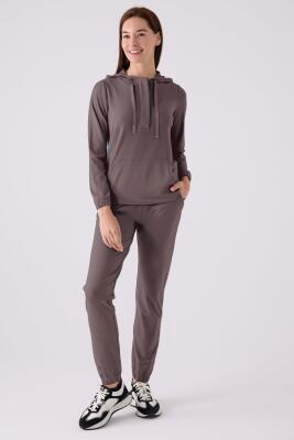 Kadın Comfort Kumaş Pijama Takım - 3