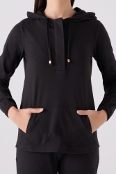 Kadın Comfort Kumaş Pijama Takım - 9