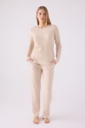  Pierre Cardin İkili Pijama Takım  - Kaşkorse - 2Li Takım - 3