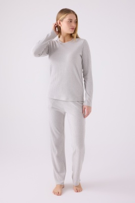  Pierre Cardin İkili Pijama Takım  - Kaşkorse - 2Li Takım - 5