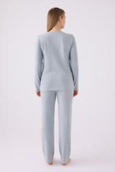  Pierre Cardin İkili Pijama Takım  - Kaşkorse - 2Li Takım - 10