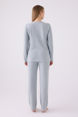  Pierre Cardin İkili Pijama Takım  - Kaşkorse - 2Li Takım - 10