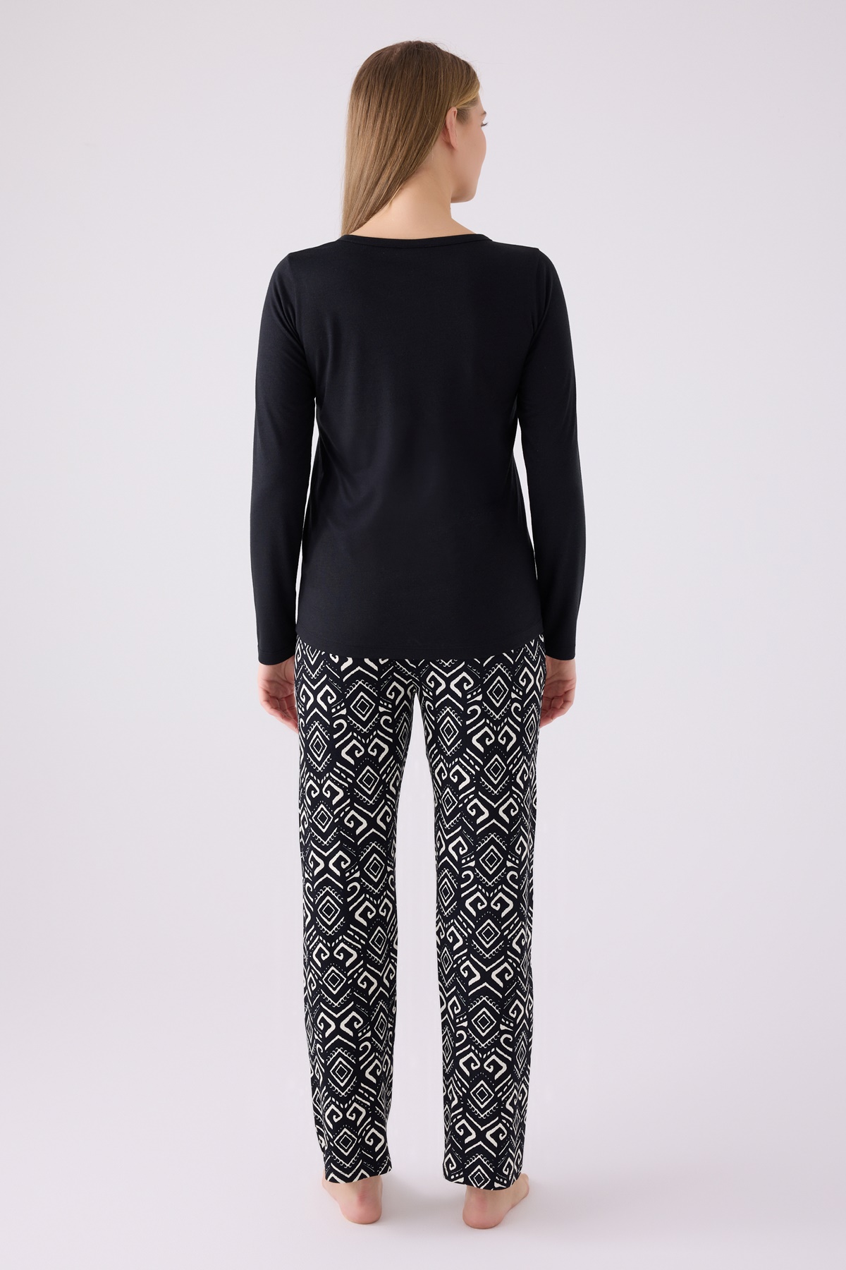 Pierre Cardin İkili Pijama Takım Siyah - Süprem