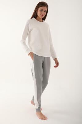 Pierre Cardin Kadın 2 İplik Kışlık Pijama Takım - 1