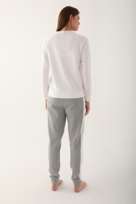 Pierre Cardin Kadın 2 İplik Kışlık Pijama Takım - 4