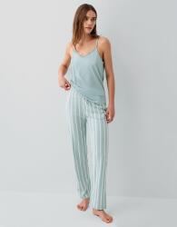 Pierre Cardin Kadın 3’lü Kutulu Pijama Takımı – %50 Modal %50 Pamuk, Askılı Atlet, Uzun Alt ve Sabahlık - 3