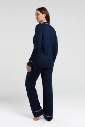 Pierre Cardin Kadın Boydan Düpmeli Pijama Takım - 6