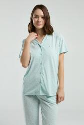 Pierre Cardin Kadın Gömlek Pijama Takım, Viskon Kumaş, Cep Detaylı (1)