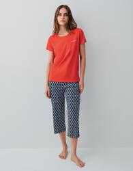 Pierre Cardin Kadın Kapri Pijama Takımı – %50 Pamuk %50 Modal, Kısa Kollu Üst, Desenli Alt - 2