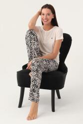 Pierre Cardin Kadın Lisanslı Yazlık Pijama Takım, %100 Pamuk, Battal Beden Kısakol Pijama Takım - 2