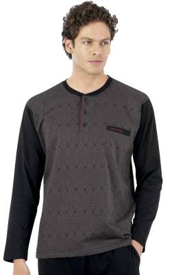 Pierre Cardin Kutulu Erkek Pijama Takım, %100 Pamuklu Jakarlı Pijama Takım - 4