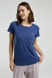 Pierre Cardin Modal Pamuk Düğmeli Yaka Kısakol Cepli Kadın Pijama Takım - 2