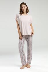 Pierre Cardin Modal Pamuk Pijama Takım, Üst Düz, Alt Desenli Cepli Yazlık Pijama Takım - 3