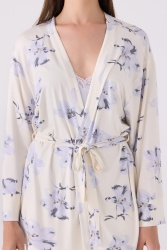  Pierre Cardin Üçlü Pijama Takım Kaşkorse - 3Lü Takım - 3