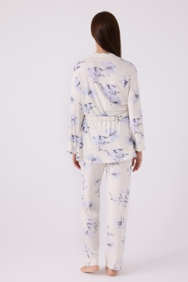  Pierre Cardin Üçlü Pijama Takım Kaşkorse - 3Lü Takım - 4