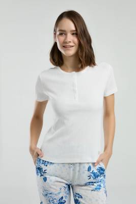 Pierre Cardin - Pierre Cardin Üst Kaşkorse Yuvarlak Yaka Düğmeli, Alt Çiçek Baskılı Cepli Takım (1)