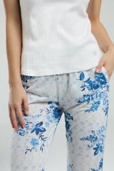 Pierre Cardin Üst Kaşkorse Yuvarlak Yaka Düğmeli, Alt Çiçek Baskılı Cepli Takım - 4