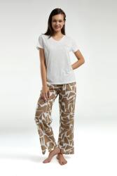 Pierre Cardin Üst V Yaka Kısakol, Alt Desenli ve Cepli Pijama Takım - 4