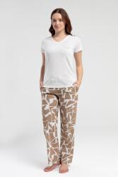 Pierre Cardin Üst V Yaka Kısakol, Alt Desenli ve Cepli Pijama Takım - 7