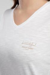 Pierre Cardin Üst V Yaka Kısakol, Alt Desenli ve Cepli Pijama Takım - 9