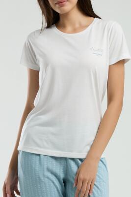 Pierre Cardin Viskon Süprem Dokuma Yazlık Pijama Takım, Cep Detaylıdır - 4