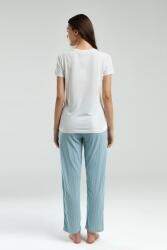 Pierre Cardin Viskon Süprem Dokuma Yazlık Pijama Takım, Cep Detaylıdır - 5