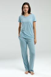 Pierre Cardin Viskon Süprem Dokuma Yazlık Pijama Takım, Cep Detaylıdır - 6