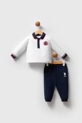 Polo Yakalı Erkek Bebek Alt Üst Takım - Thumbnail