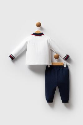 Polo Yakalı Erkek Bebek Alt Üst Takım - 8