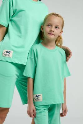 RolyPoly - RolyPoly Anne Kız Bermuda Takım, Anne ve çocuk pijamalar ayrı ayrı fiyatlandırılır (1)