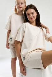 RolyPoly Anne Kız Bermuda Takım, Anne ve çocuk pijamalar ayrı ayrı fiyatlandırılır - Thumbnail