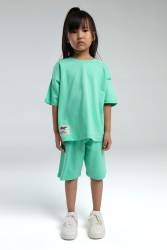 RolyPoly Anne Kız Bermuda Takım, Anne ve çocuk pijamalar ayrı ayrı fiyatlandırılır - Thumbnail