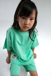 RolyPoly Anne Kız Bermuda Takım, Anne ve çocuk pijamalar ayrı ayrı fiyatlandırılır - Thumbnail