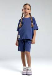 RolyPoly Anne Kız Bermuda Takım, Anne ve çocuk pijamalar ayrı ayrı fiyatlandırılır - Thumbnail