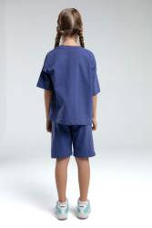 RolyPoly Anne Kız Bermuda Takım, Anne ve çocuk pijamalar ayrı ayrı fiyatlandırılır - Thumbnail