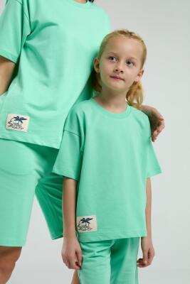 RolyPoly Anne Kız Bermuda Takım, Anne ve çocuk pijamalar ayrı ayrı fiyatlandırılır - 2