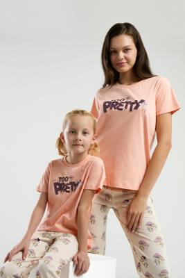 RolyPoly - RolyPoly Anne Kız Kombin Pijama Takım, Anne ve çocuk pijamalar ayrı ayrı fiyatlandırılır (1)