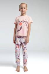 RolyPoly Anne Kız Pijama Kombin, Anne ve çocuk pijamalar ayrı ayrı fiyatlandırılır - Thumbnail