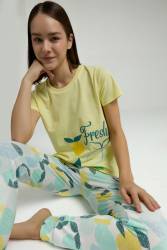 RolyPoly Anne Kız Pijama Kombin, Anne ve çocuk pijamalar ayrı ayrı fiyatlandırılır - Thumbnail