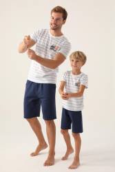 Rolypoly Baba Oğul T-shirt Şort Takım (bedenler ayrı ayrı fiyatlandırılır) - Thumbnail