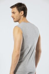 Sıfır Kol Erkek Atlet, Spor V Yaka %95 Pamuk %5 Likra - 10