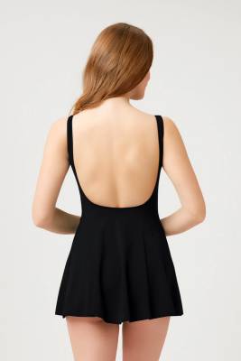 Siyah Elbise Mayo - 3