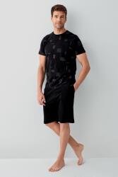 Siyah Erkek & Çocuk Şort Takımlar Ayrı Ayrı Satılır | %100 Pamuk Baba Oğul Yazlık Takım Kombin - 7