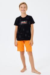 Siyah Erkek & Çocuk Şort Takımlar Ayrı Ayrı Satılır | %100 Pamuk Baba Oğul Yazlık Takım Kombin (1)