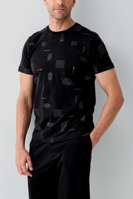 Siyah Erkek & Çocuk Şort Takımlar Ayrı Ayrı Satılır | %100 Pamuk Baba Oğul Yazlık Takım Kombin - 8