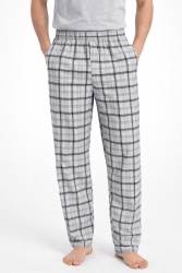 Erkek Termal Alt Pijama, Cepli ve Ekoseli, Kışlık Termal Erkek Alt Pijama