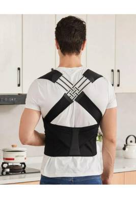 Unisex Dik Duruş Korse, Kifoz Önleyici Korse, Kamburluk Önleyici Korse - 4